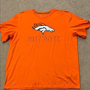 Nike Orange Men's Shirt